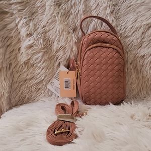 Braided Style Two in one Convertible Mini bag